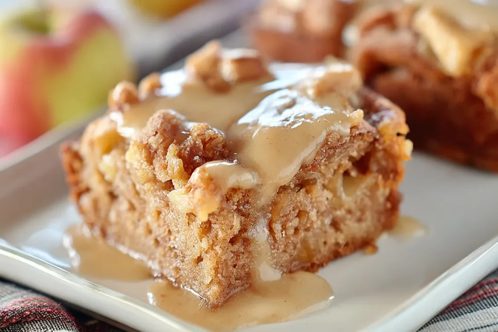 Delicious Apple Dapple Cake Freshly Baked