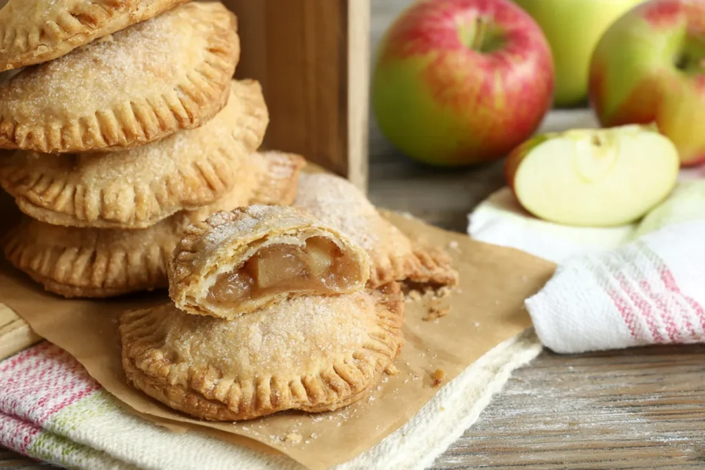 Golden Apple Hand Pies Fresh Out of the Oven