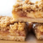Apple Pie Bars with Streusel Topping - Simply Delicious Treats 5 Apple Pie Bars with Streusel Topping Ready to Serve