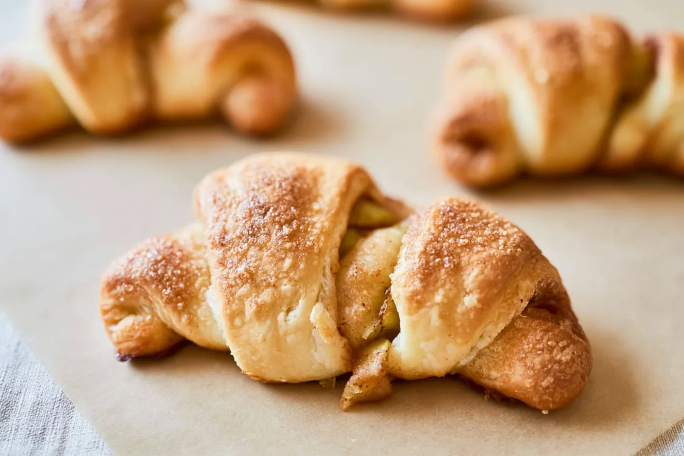 Apple Pie Crescent Rolls
