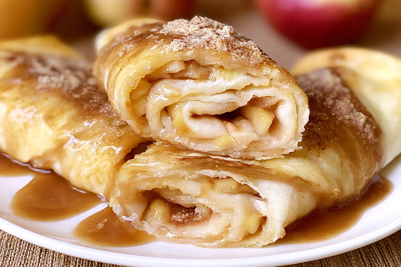 Apple Pie Enchiladas 