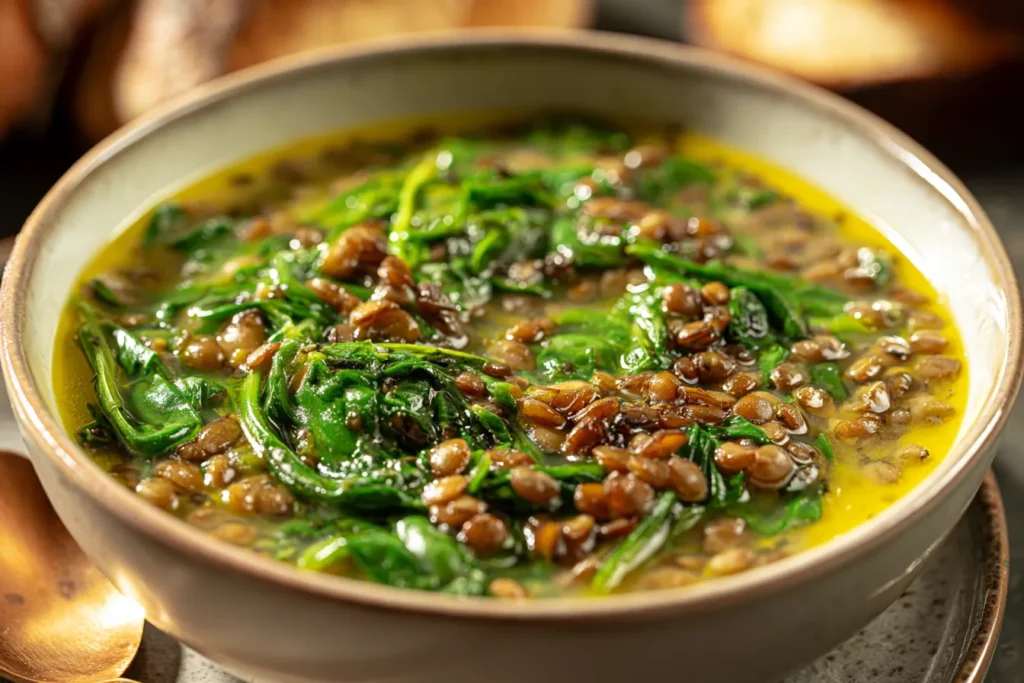 Authentic Zuppa di Lenticchie con Spinaci: A Bowl of Comfort