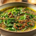 Authentic Zuppa di Lenticchie con Spinaci: A Bowl of Comfort