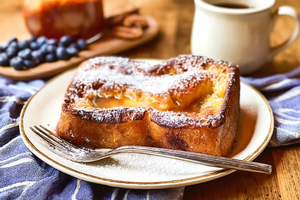 Delicious Baked French Toast Fresh Out of the Oven