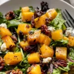 Butternut Squash Salad with Toasted Nuts and Greens