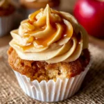 Delicious Caramel Apple Cupcakes Ready for Fall