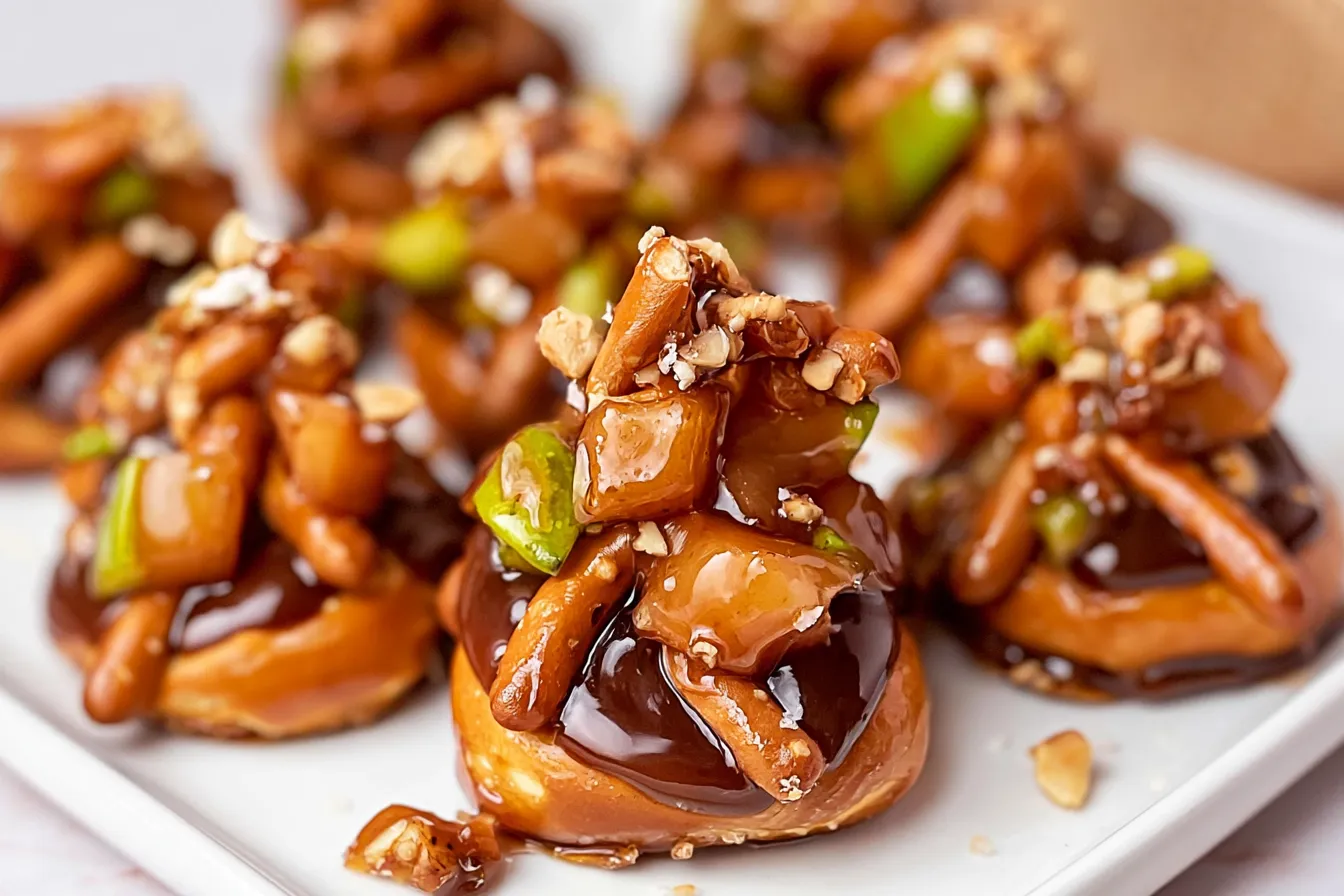 Caramel Apple Pretzel Bites: A Sweet Treat Delight 4 Caramel Apple Pretzel Bites