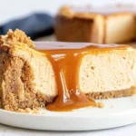 Delicious Caramel Cheesecake Slice