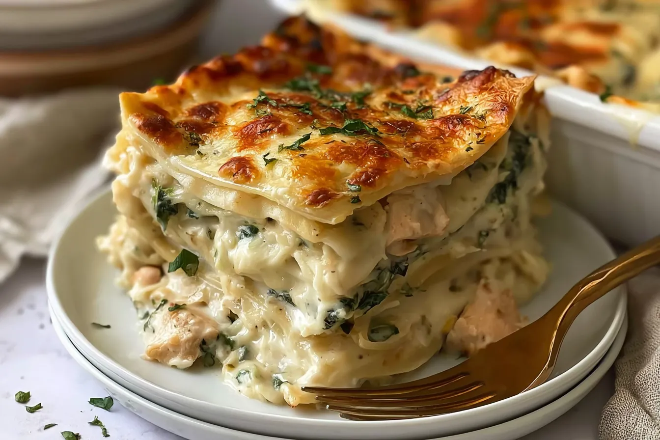 Chicken Alfredo Lasagna 