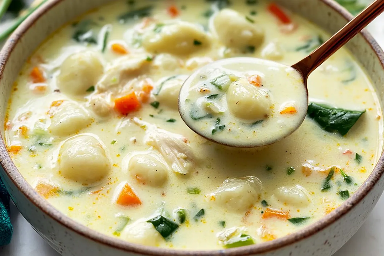 Chicken Gnocchi Soup 