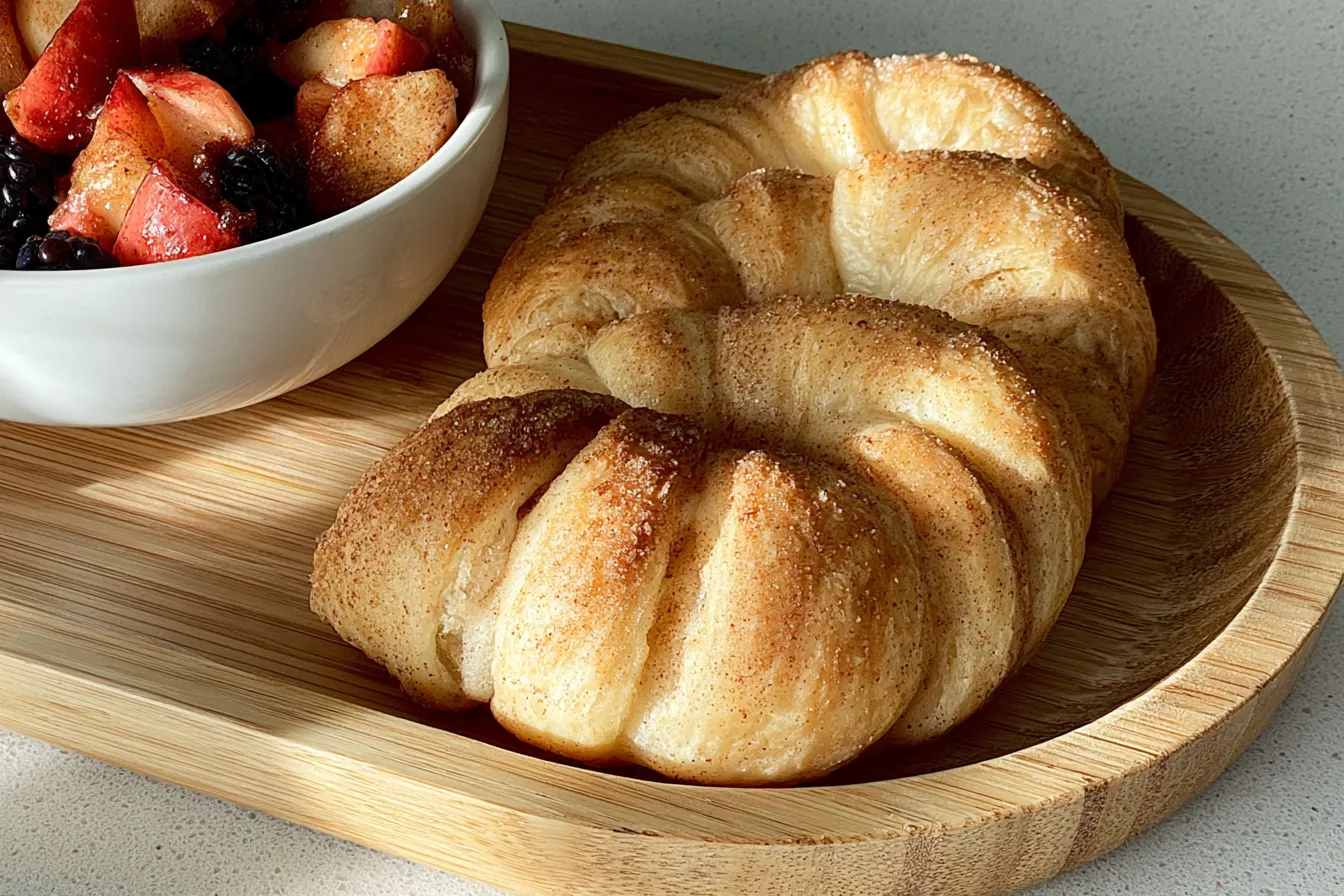 Cinnamon Apple Croissants 