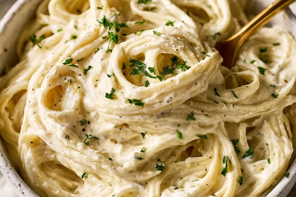 Cottage Cheese Alfredo Sauce - High Protein and Quick