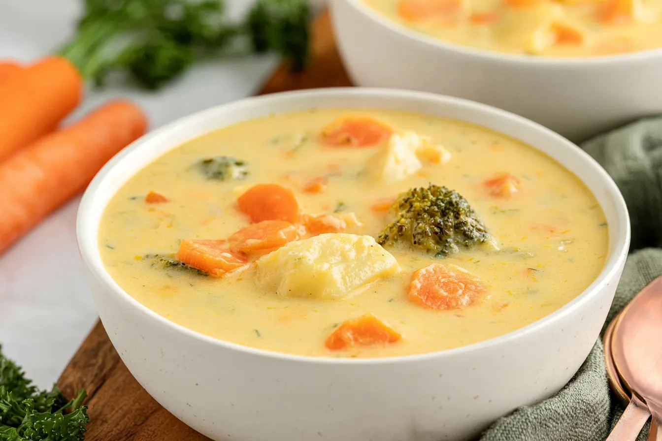 Creamy Vegetable Soup: Cozy Comfort in a Bowl 4 Creamy Vegetable Soup