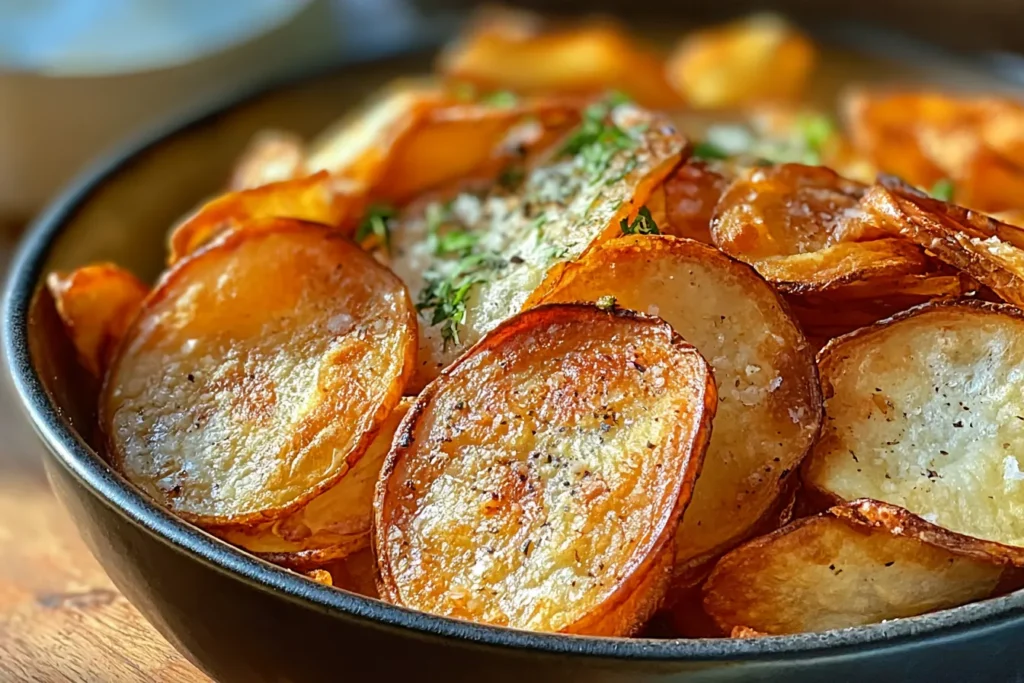 Crispy Air Fryer Potato Chips - Perfectly Baked at Home