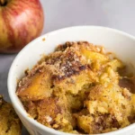 Delicious Crock Pot Apple Pudding Cake Slice