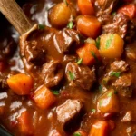 Crockpot Beef Stew Recipe - Comfort in Every Bite! 5 Crockpot Beef Stew Recipe - Hearty and Delicious