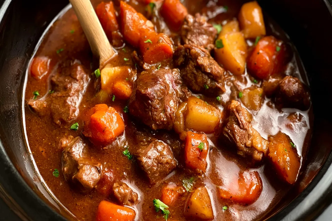 Crockpot Beef Stew Recipe - Comfort in Every Bite! 4 Crockpot Beef Stew Recipe