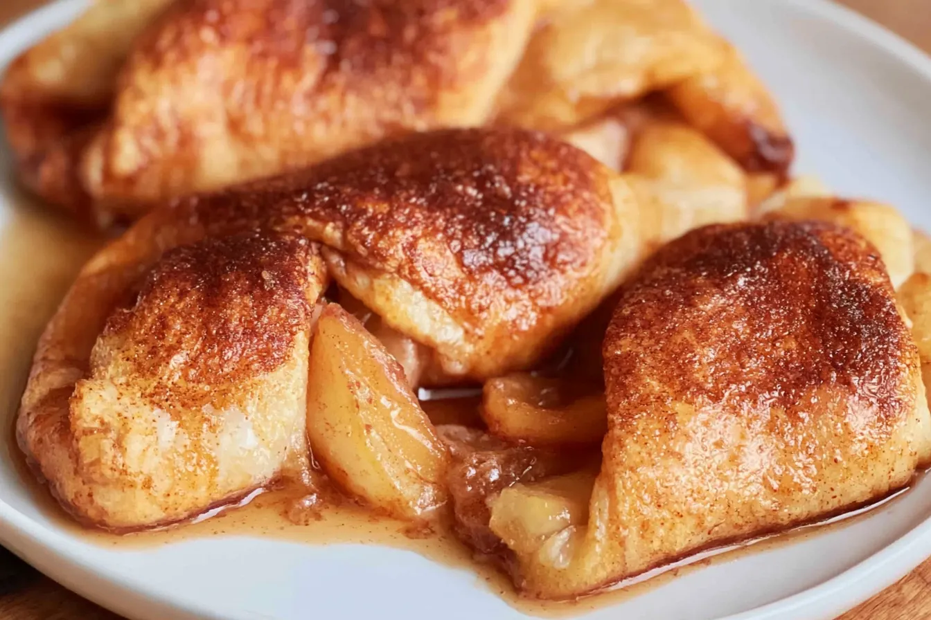 Easy Apple Crescent Dumplings with Sprite 