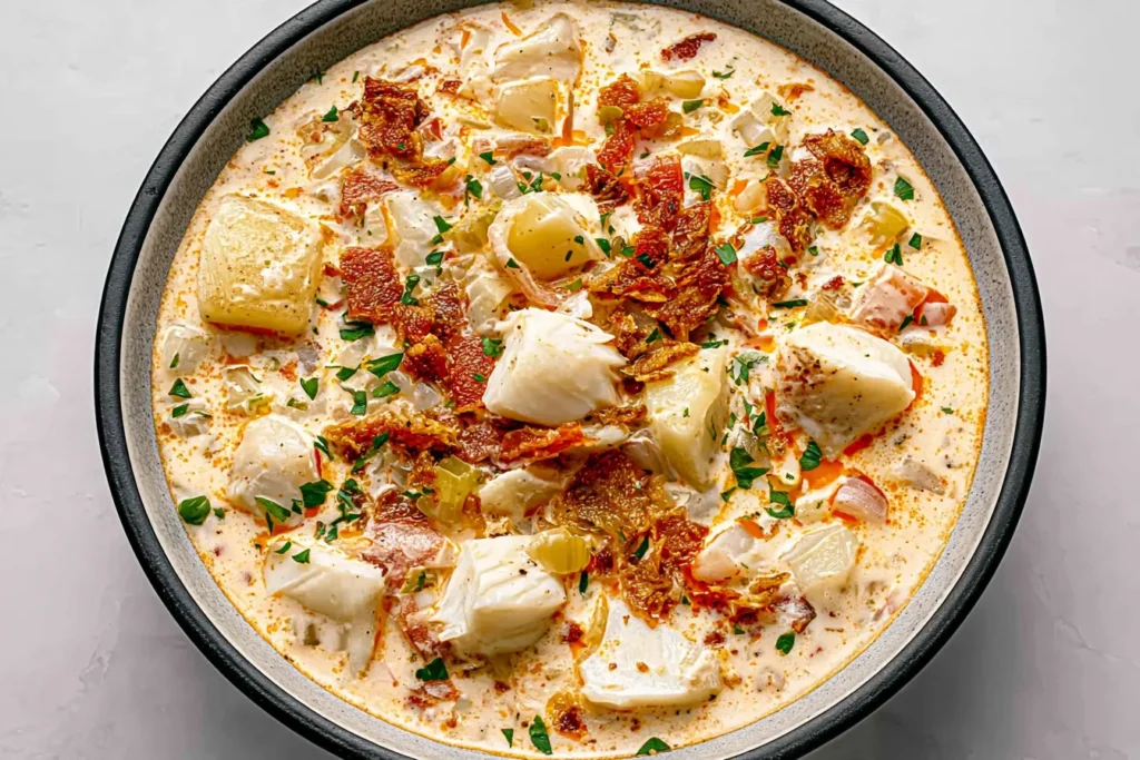 Delicious Easy Fish Chowder