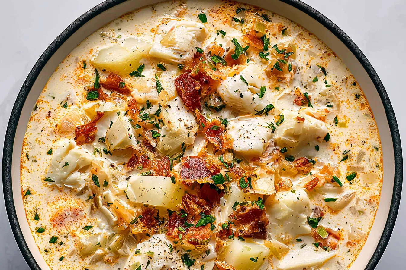 Easy Fish Chowder Recipe 