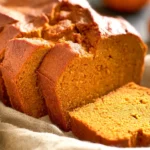 Homemade Easy Pumpkin Bread Fresh Out of the Oven