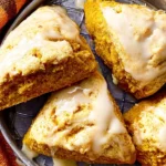 Fluffy Easy Pumpkin Scones Freshly Baked