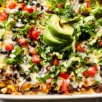 Delicious Easy Taco Casserole Fresh Out of the Oven