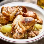 Delicious French Chicken Casserole a la Normande Ready to Serve