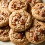 Gluten Free Maple Pecan Cookies Fresh Out of Oven