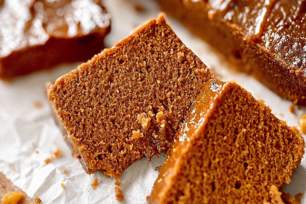 Slice of Gluten Free Pumpkin Bread with Spices