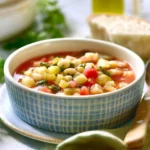 Gordon Ramsay Minestrone Soup in a Bowl
