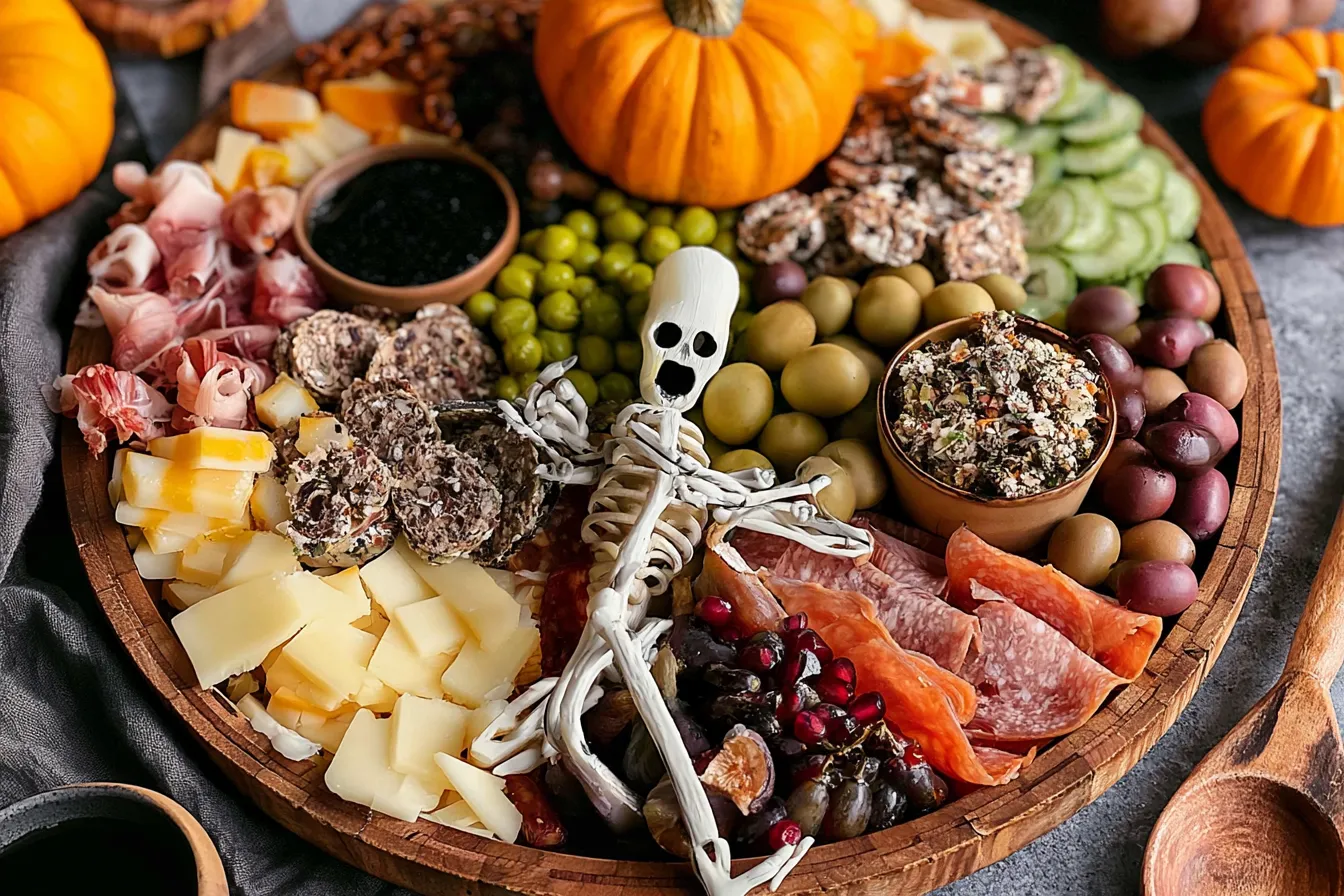 Halloween Charcuterie Board 