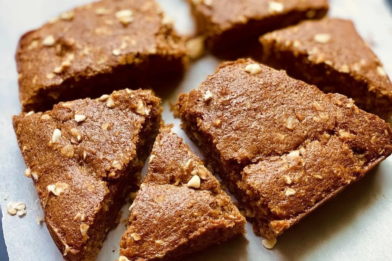 Healthy Breakfast Oatmeal Apple Cake (Flourless) 
