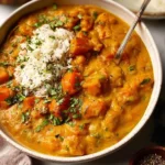 Colorful Indian Pumpkin Curry in One Pot
