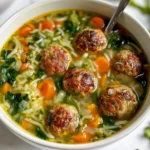 Italian Wedding Soup: A Heartwarming Classic Recipe 5 Delicious Italian Wedding Soup in a Rustic Bowl