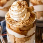 Delicious No-Bake Apple Cheesecake Parfaits