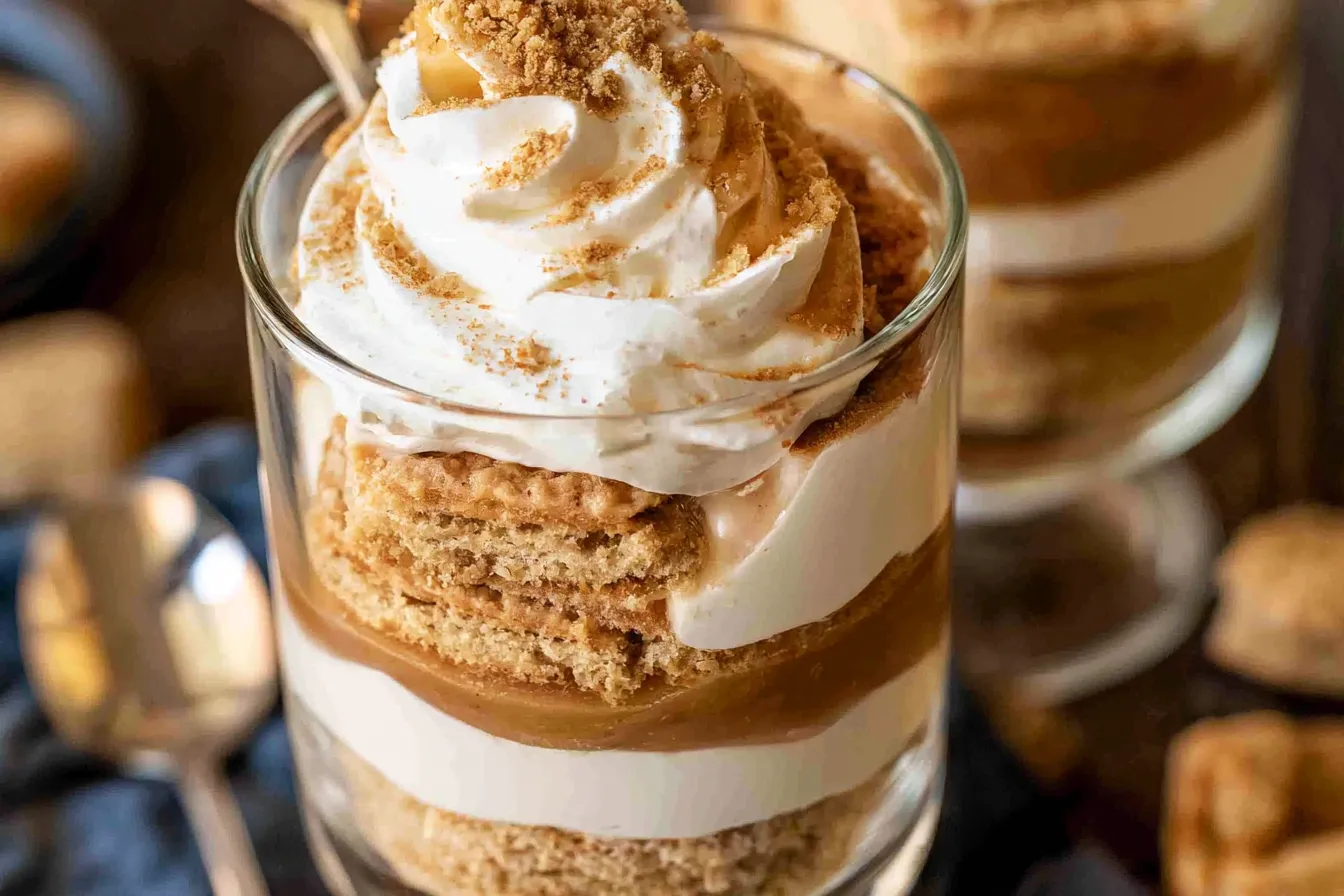 No-Bake Apple Cheesecake Parfaits 
