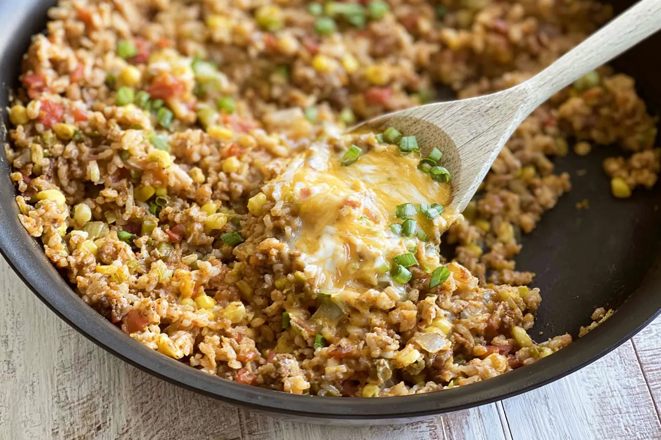 One Pot Mexican Rice Casserole 