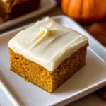 Pumpkin Bars with Cream Cheese Frosting: The Ultimate Fall Treat 5 Delicious Pumpkin Bars with Cream Cheese Frosting Slice