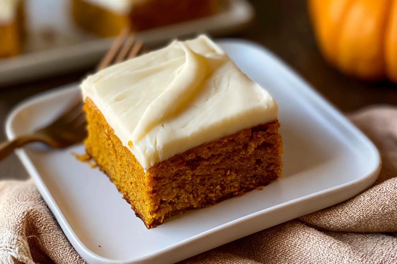 Pumpkin Bars with Cream Cheese Frosting: The Ultimate Fall Treat 4 Pumpkin Bars with Cream Cheese Frosting