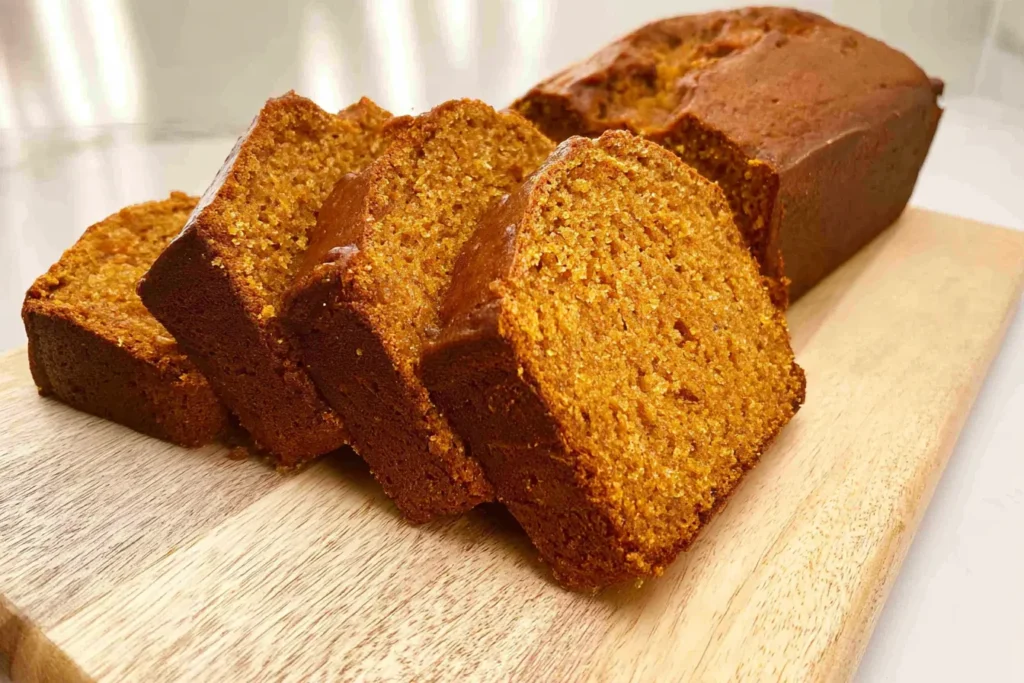 Delicious Pumpkin Bread Freshly Baked