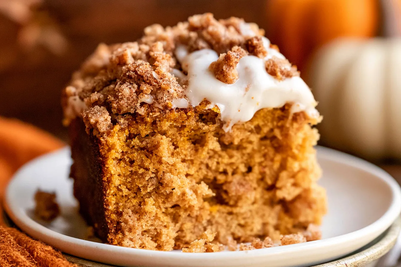 Pumpkin Coffee Cake 