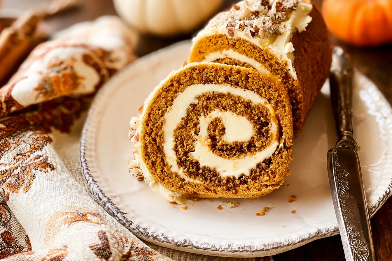 Pumpkin Roll Recipe 
