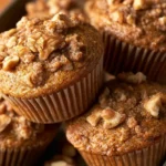 Pumpkin Spice Banana Nut Muffins Freshly Baked
