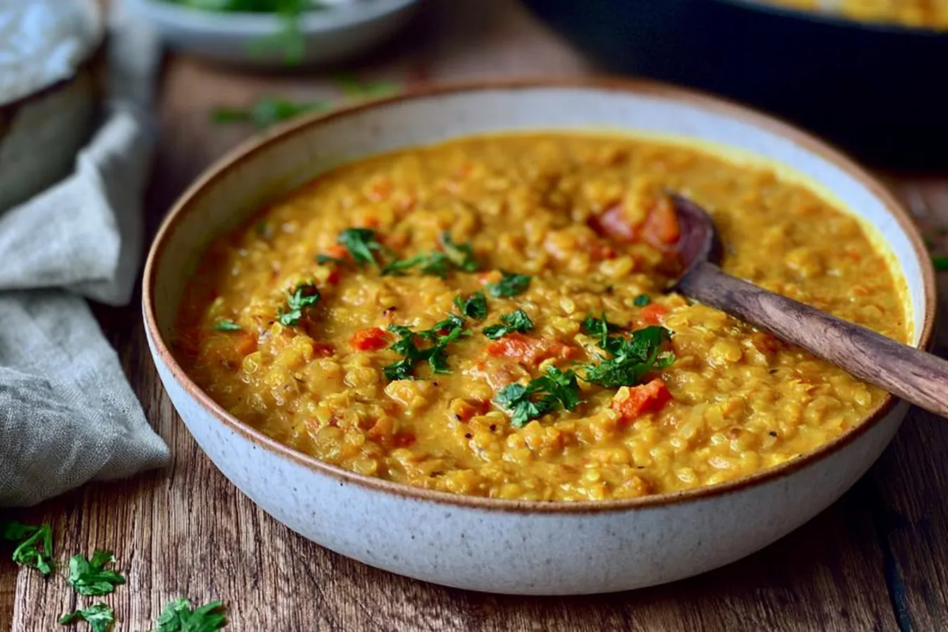 Red Lentil Dahl (Best Recipe)