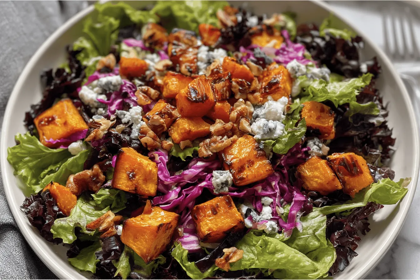 Roasted Butternut Squash Salad: A Delightful Fall Treat 4 Roasted Butternut Squash Salad