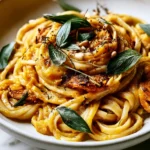 Roasted Pumpkin Pasta Recipe: A Cozy Autumn Delight 5 Roasted Pumpkin Pasta Served in a Bowl