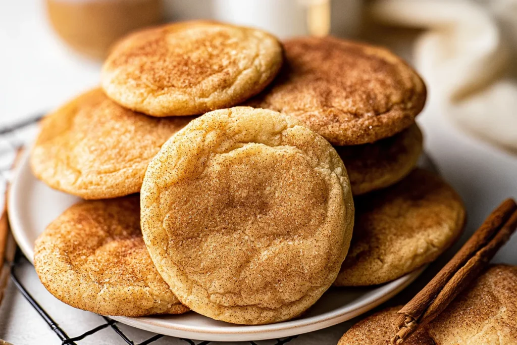 Snickerdoodle Cookies: The Sweetest Treat You'll Crave 3 Delicious Snickerdoodle Cookies Freshly Baked