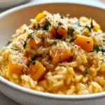 Sweet Autumn Secrets: Slow Cooker Pumpkin Risotto Made Easy 5 Slow Cooker Pumpkin Risotto in Progress