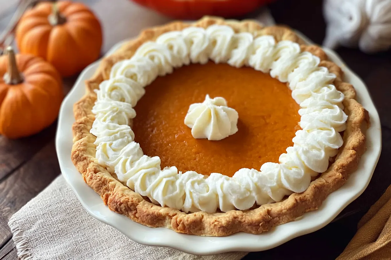 The Best Pumpkin Pie Recipe 